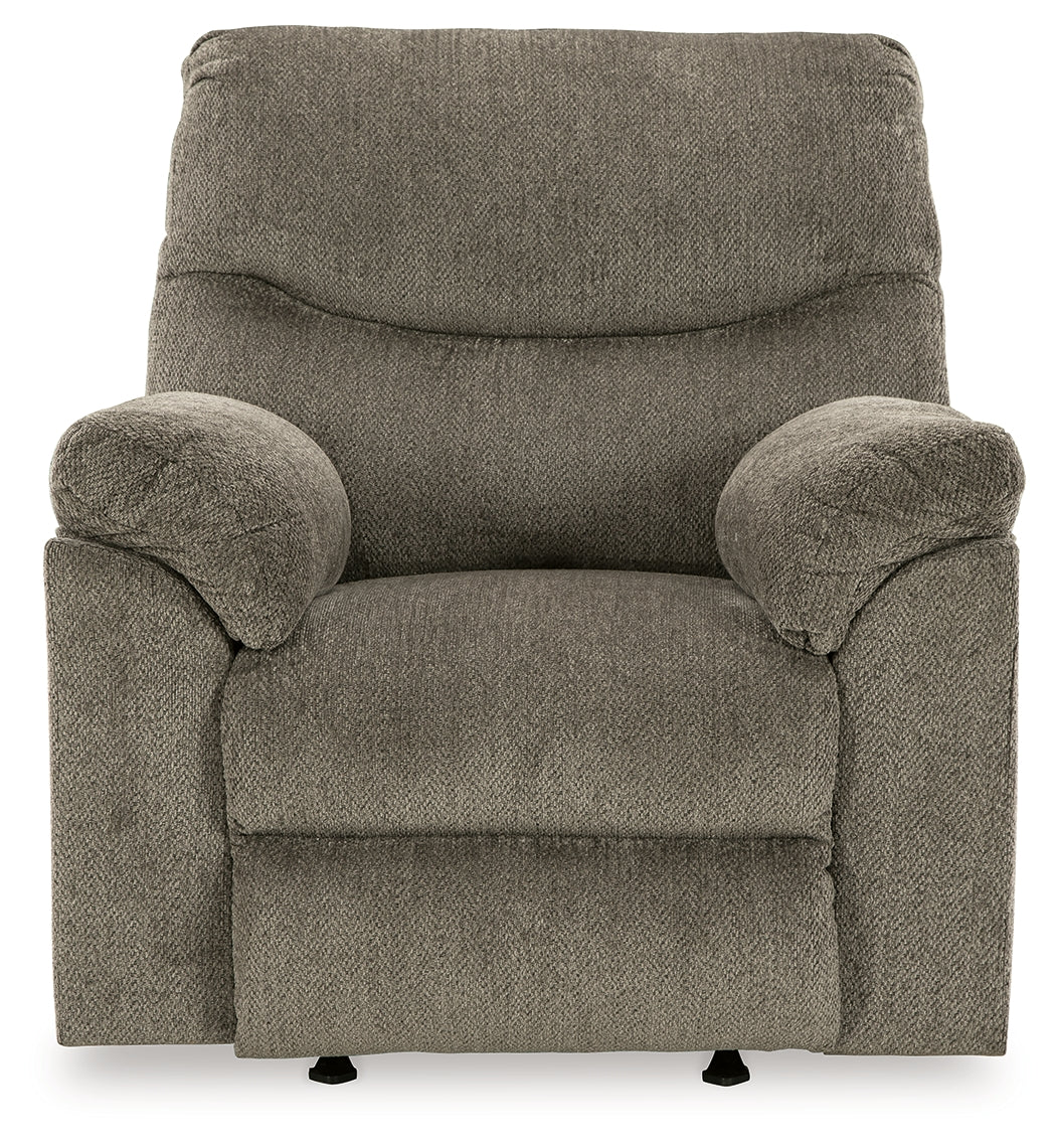 Alphons Putty Reclining Sofa and Recliner from Ashley - Luna Furniture