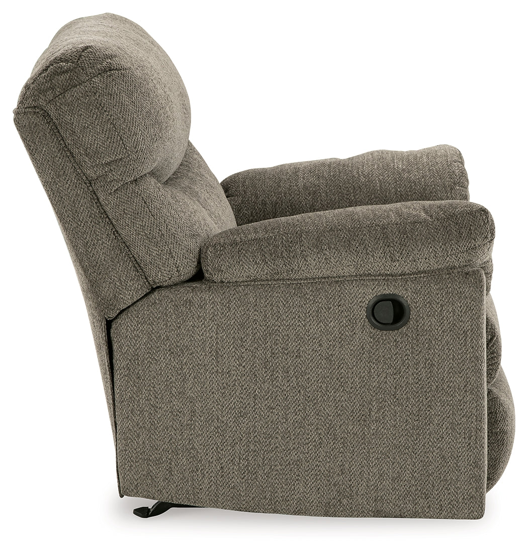Alphons Putty Reclining Sofa and Recliner from Ashley - Luna Furniture
