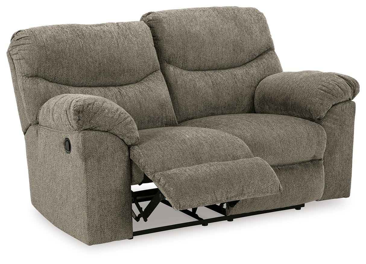 Alphons Set of 2 Reclining Loveseats from Ashley - Luna Furniture