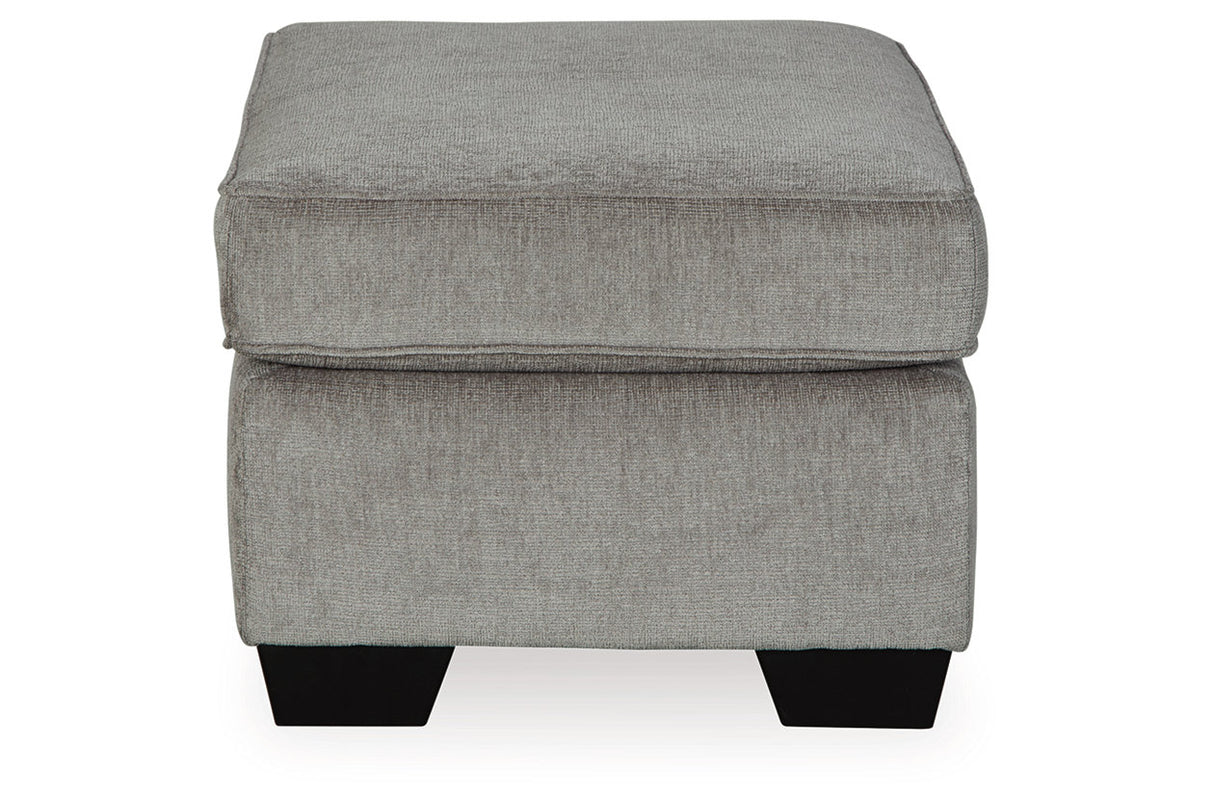 Altari Alloy 2-Piece Sectional with Chaise, Loveseat and Ottoman from Ashley - Luna Furniture