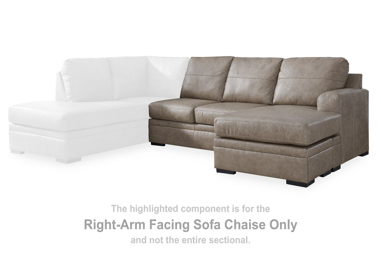 Amuleto Desert Right-Arm Facing Sofa Chaise from Ashley - Luna Furniture