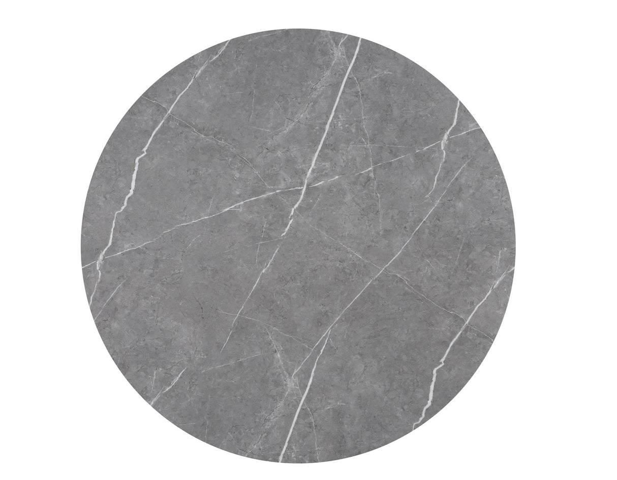 Amy Black/Gray Round Dining Room Set from Steve Silver - Luna Furniture