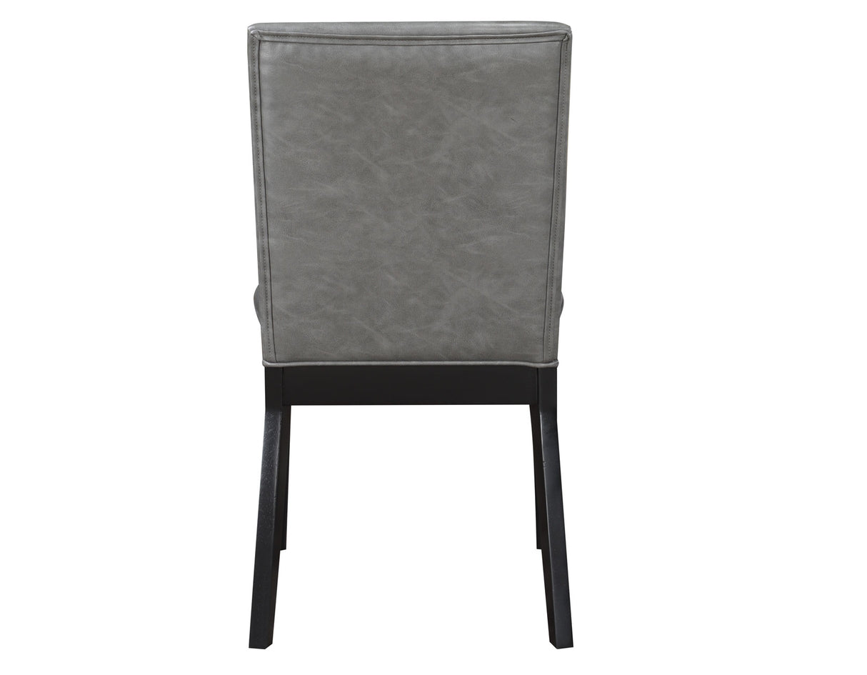 Amy Black/Gray Round Dining Room Set from Steve Silver - Luna Furniture