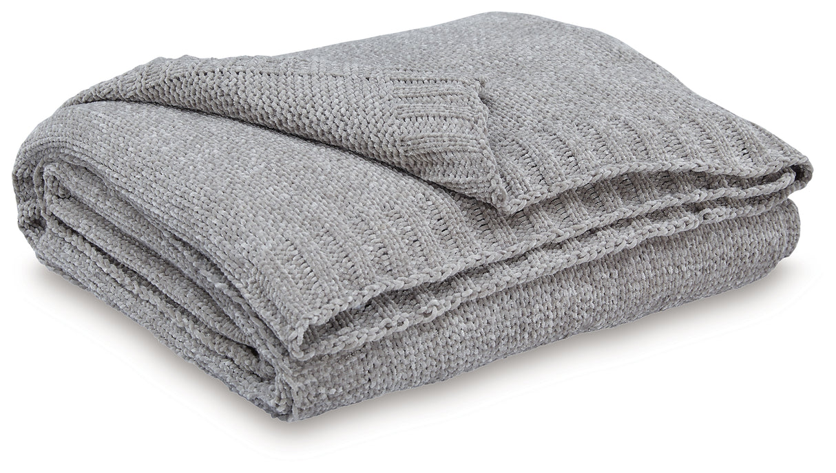 Anawood Gray Throw (Set of 3) from Ashley - Luna Furniture