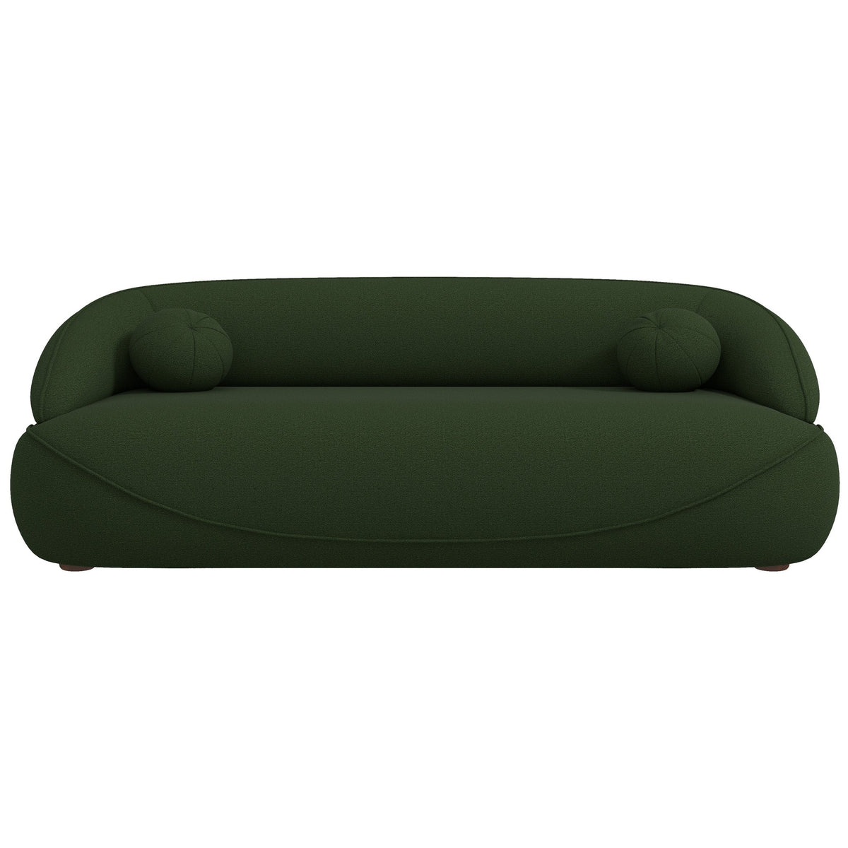 Andrew Dark Green Boucle Sofa from Ashcroft Furniture - Luna Furniture