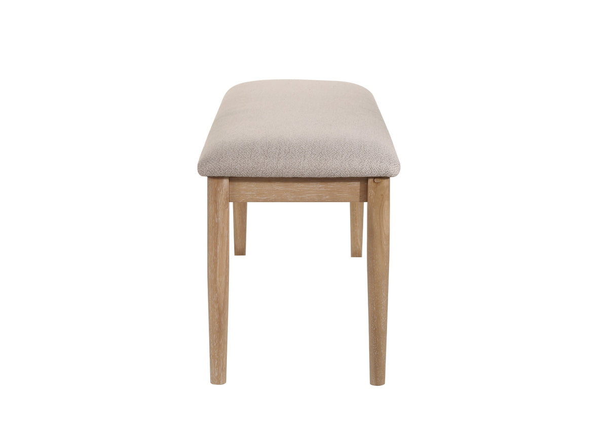 Arden Warm Wood/Beige Dining Set from Crown Mark - Luna Furniture