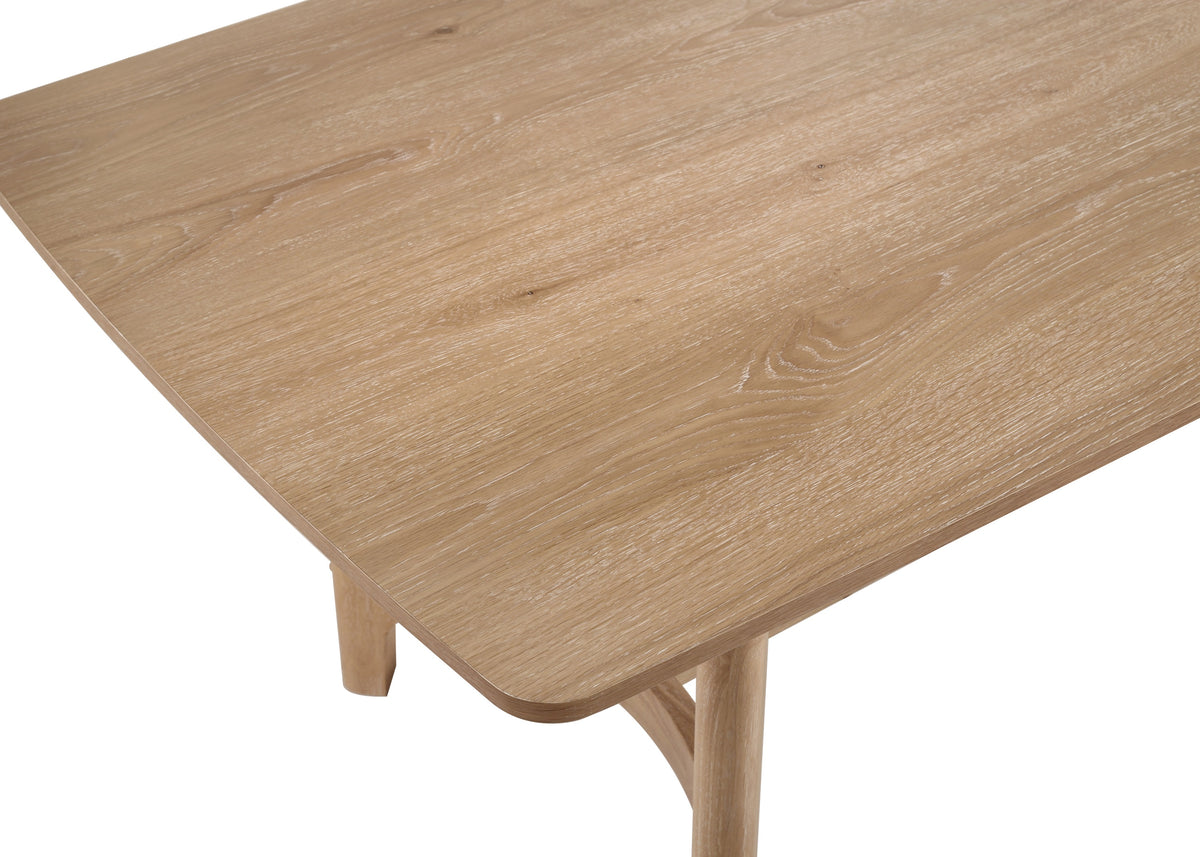 Arden Warm Wood/Beige Dining Set from Crown Mark - Luna Furniture