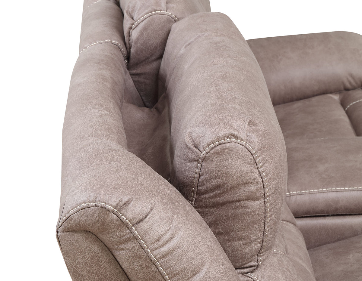 Aria Desert Sand Dual-Power Recliner from Steve Silver - Luna Furniture