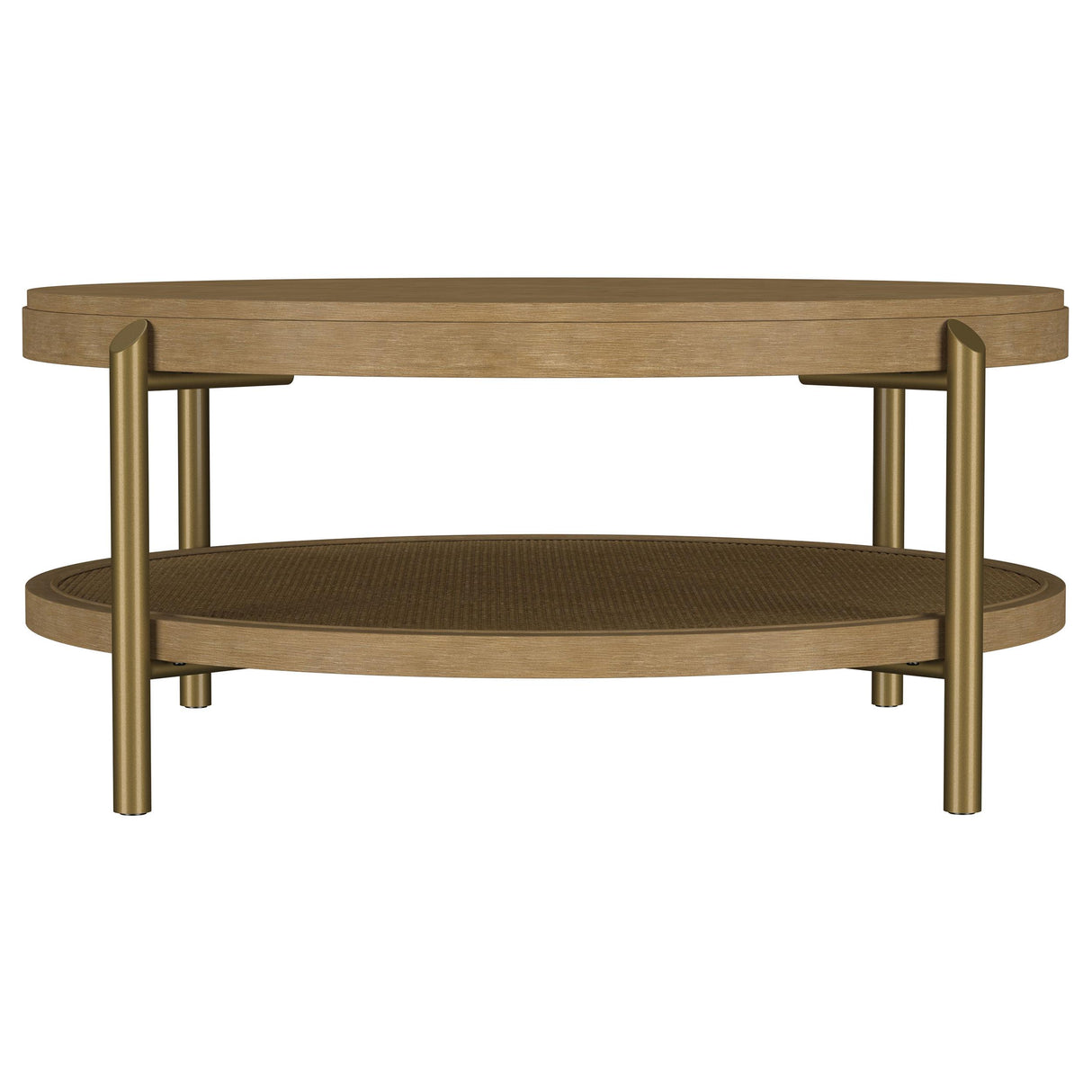 Arini Sand Wash 2-Piece Round Coffee and End Table Set from Coaster - Luna Furniture