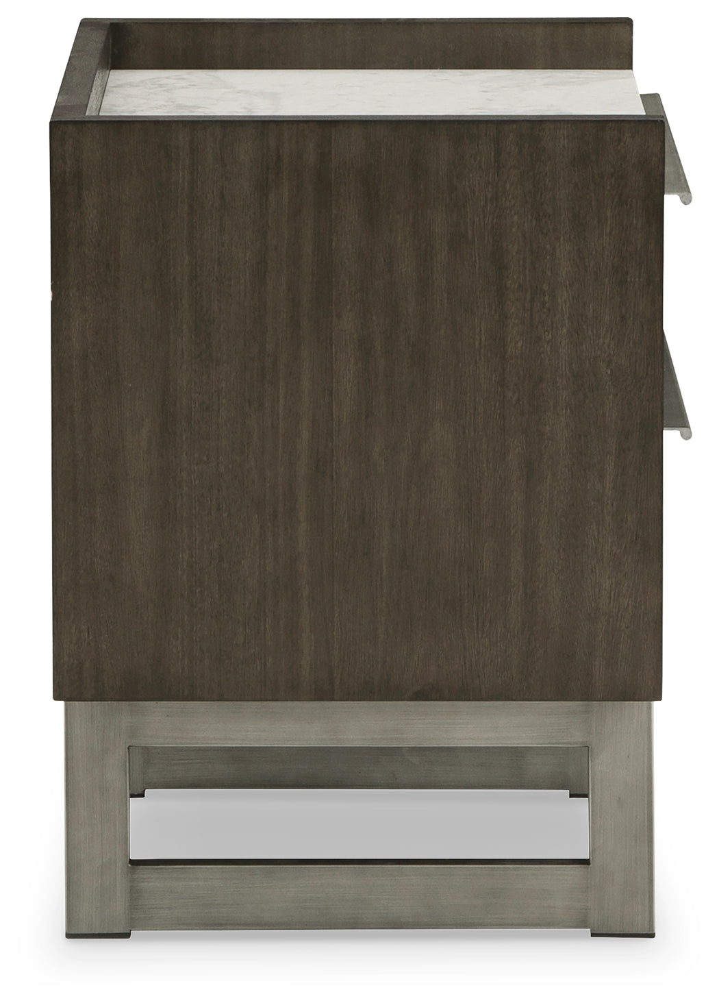 Arkenton Grayish Brown/White Nightstand from Ashley - Luna Furniture
