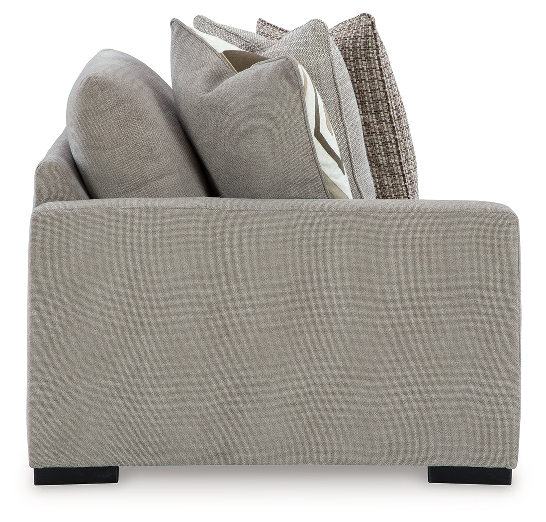 Aslan Court Pebble Left-Arm Facing Corner Chair from Ashley - Luna Furniture