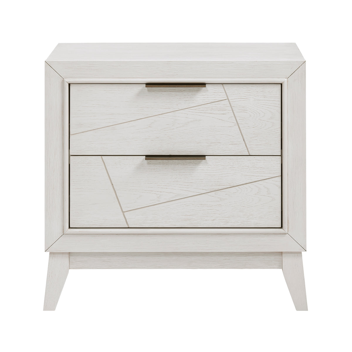 Asteria Antique White 4pc Set (QB+NS+DR+MR) from Homelegance - Luna Furniture