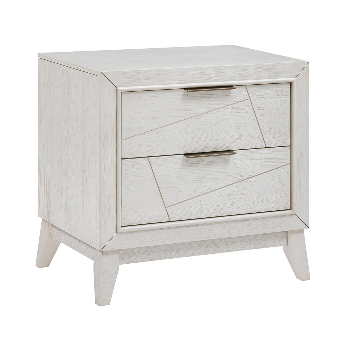 Asteria Antique White 4pc Set (QB+NS+DR+MR) from Homelegance - Luna Furniture
