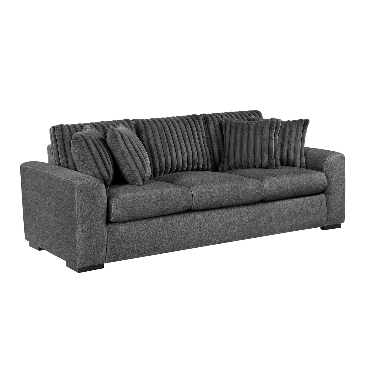 Athena Dark Gray Living Room Set from Homelegance - Luna Furniture