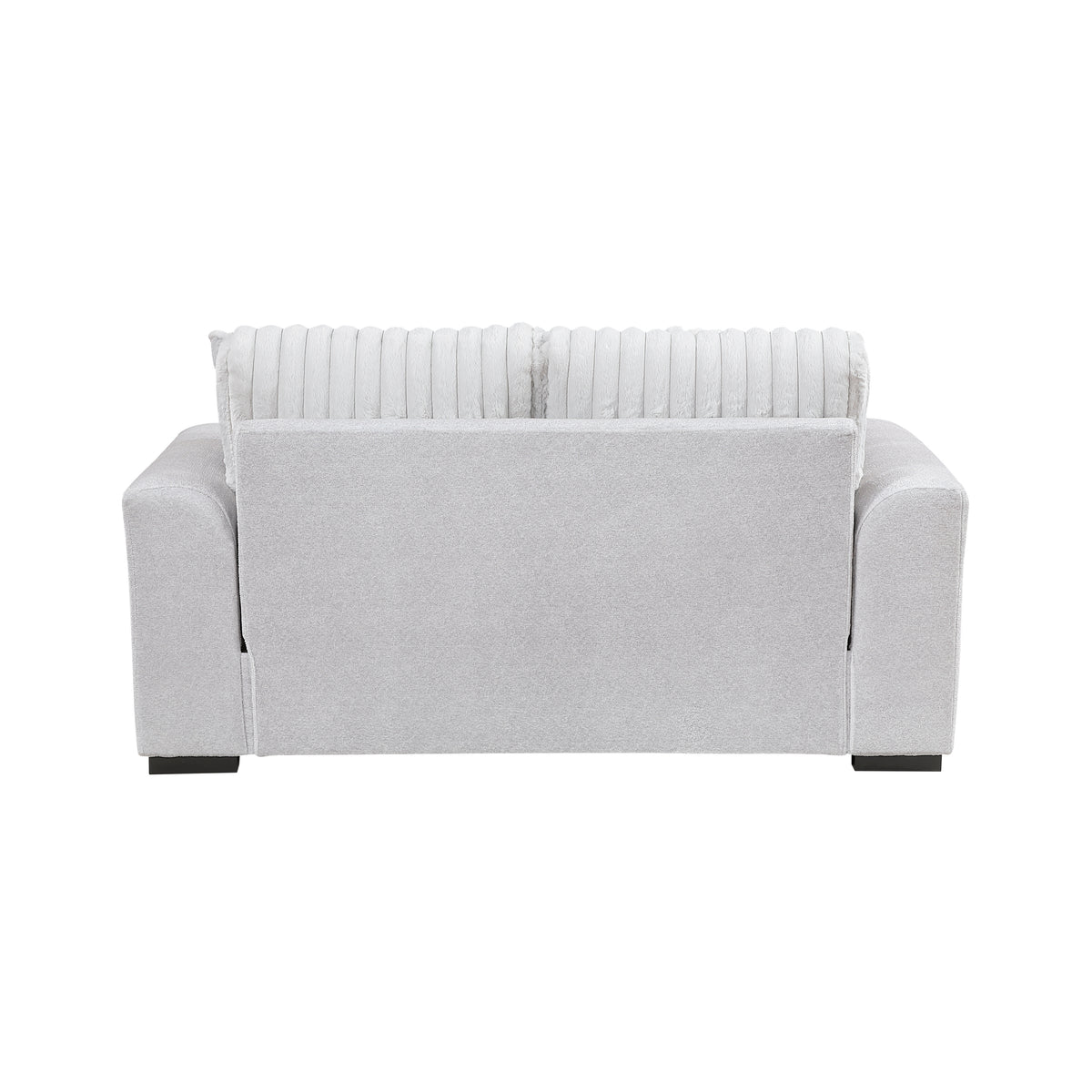 Athena Gray Loveseat from Homelegance - Luna Furniture