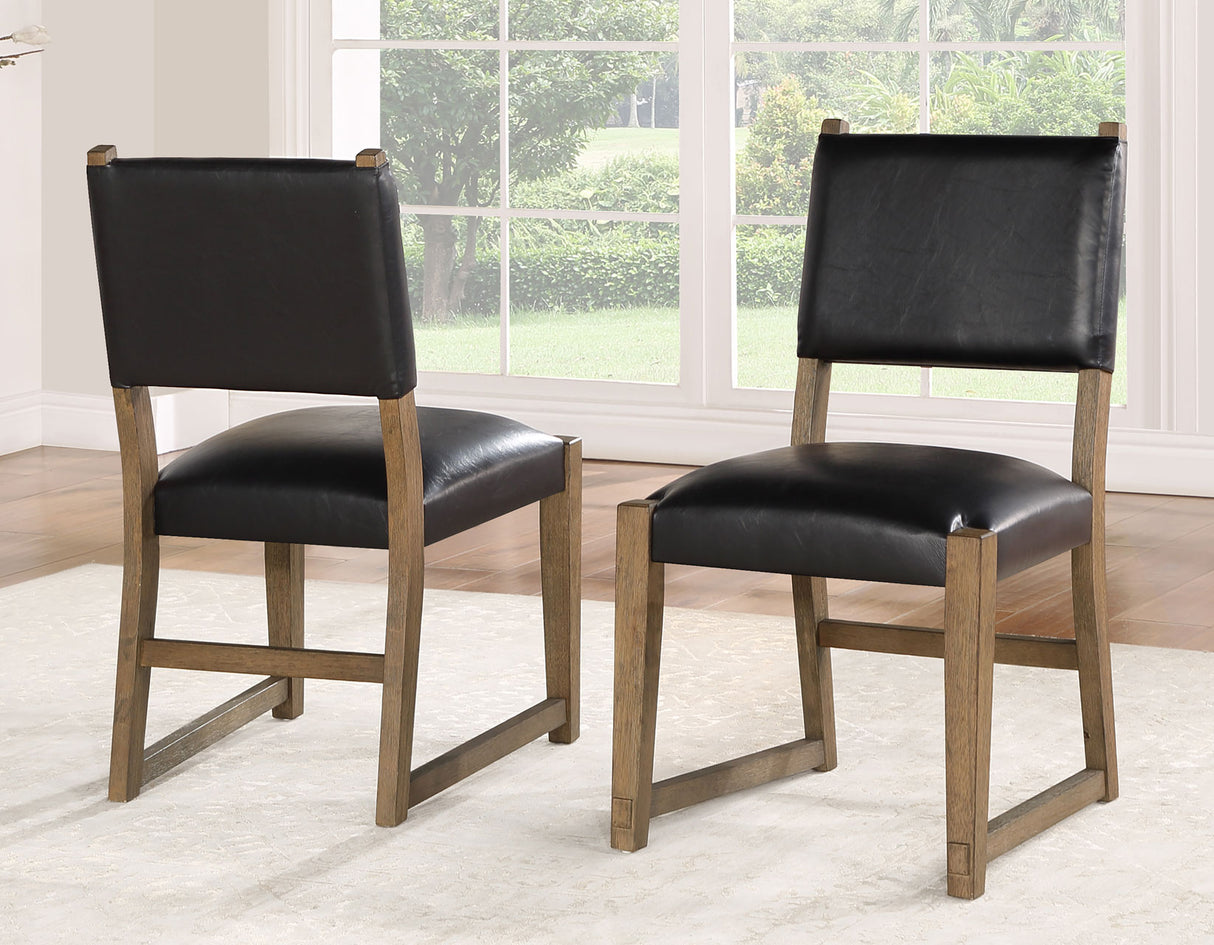 Atmore 5-Piece 96″ Dining Set(Table & 4 Side Chairs) from Steve Silver - Luna Furniture