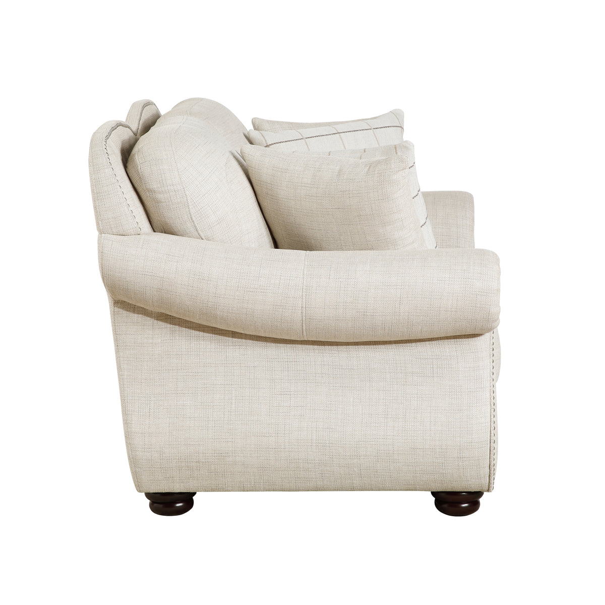 Attleboro Beige Loveseat from Homelegance - Luna Furniture