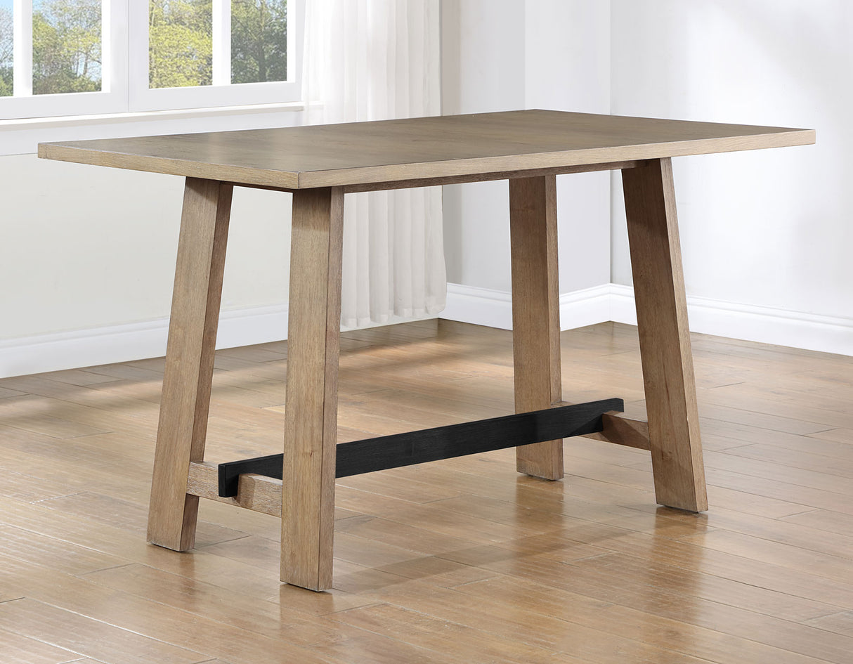 Aubrey Driftwood Counter Height Dining Set from Steve Silver - Luna Furniture
