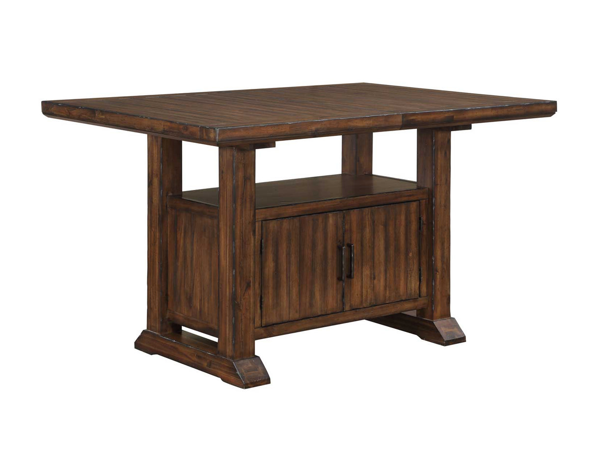 Auburn Dark Tobacco Counter Height Set from Steve Silver - Luna Furniture