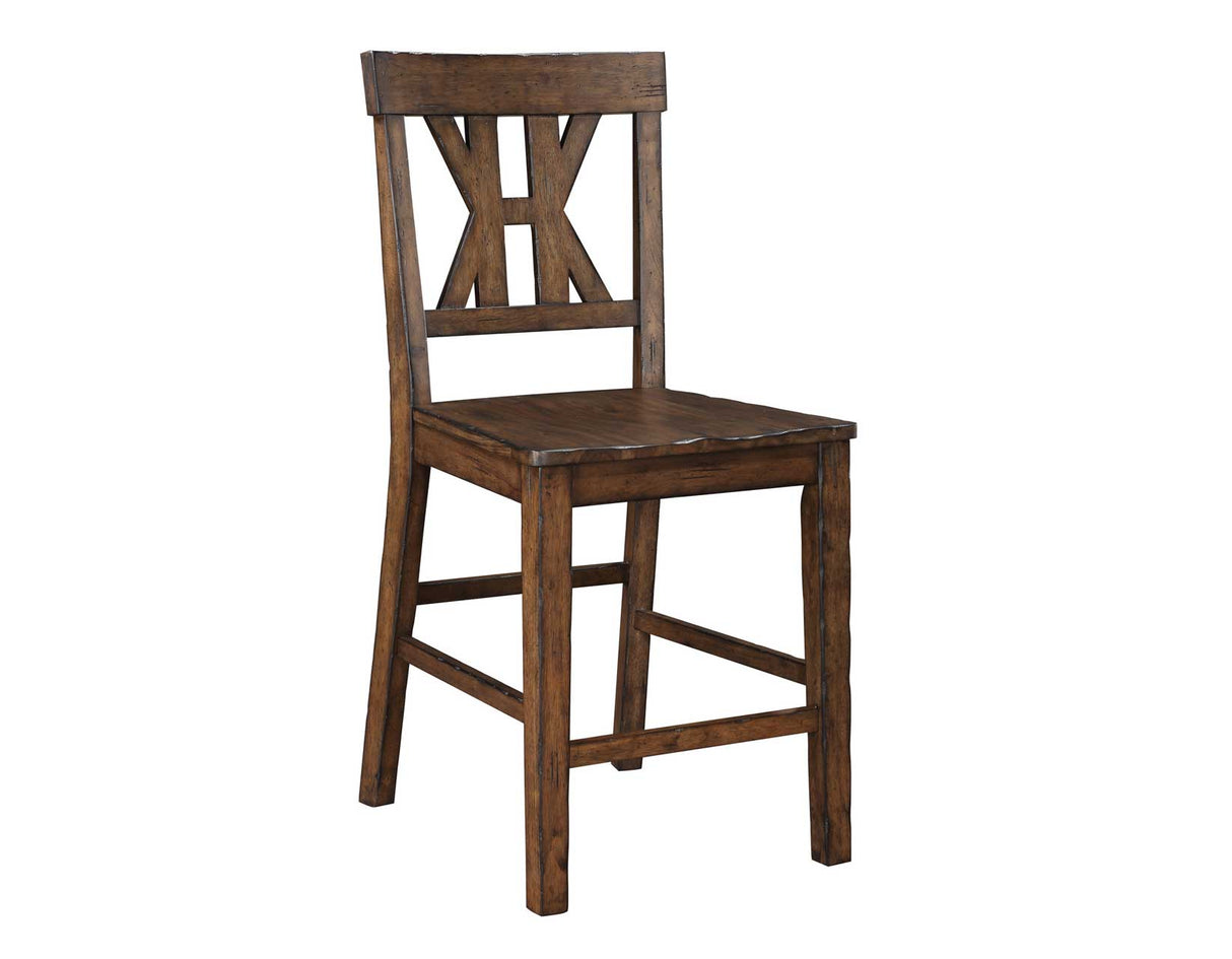 Auburn Dark Tobacco Counter Height Set from Steve Silver - Luna Furniture