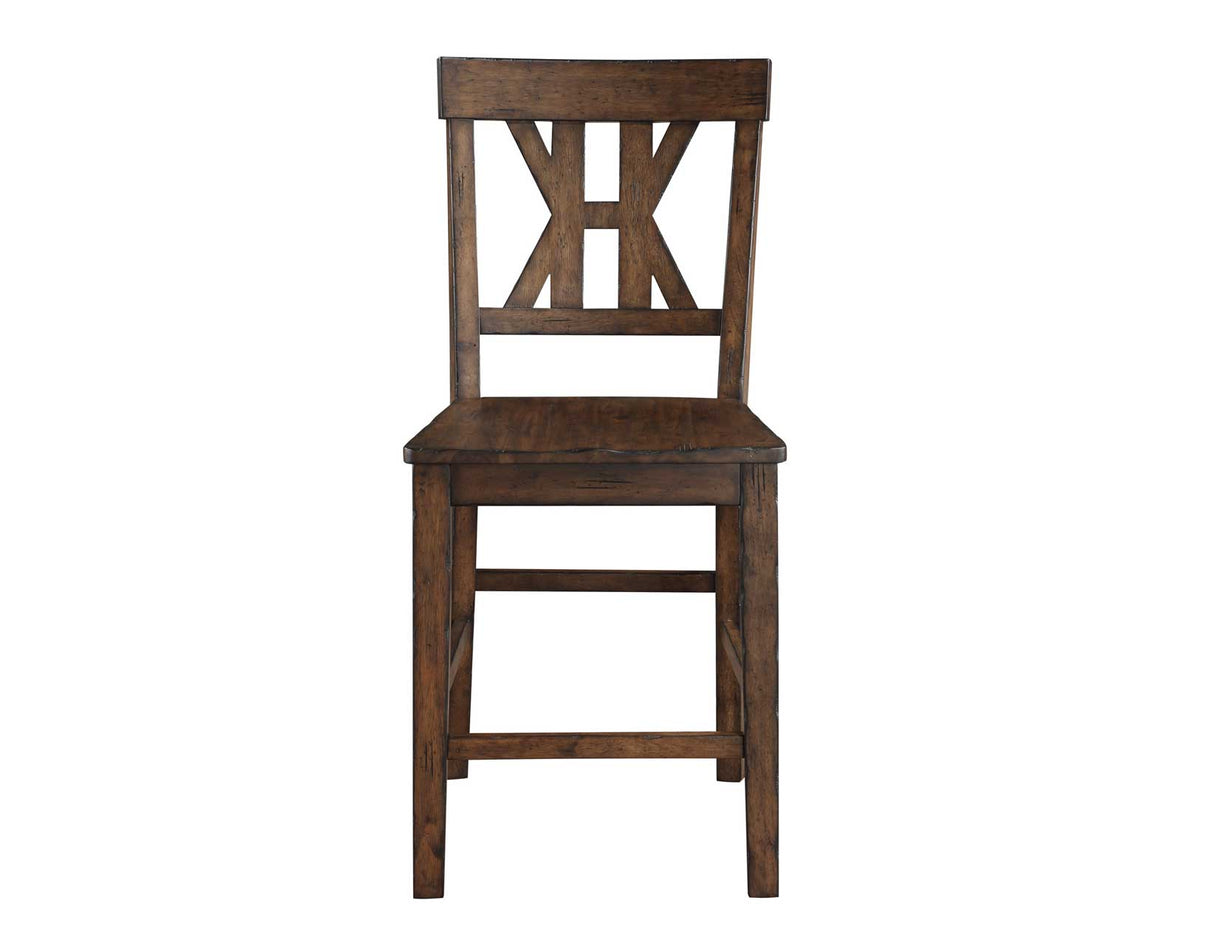Auburn Dark Tobacco Counter Height Set from Steve Silver - Luna Furniture