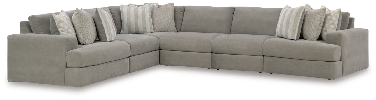 Avaliyah Ash 6-Piece Sectional from Ashley Furniture - Luna Furniture