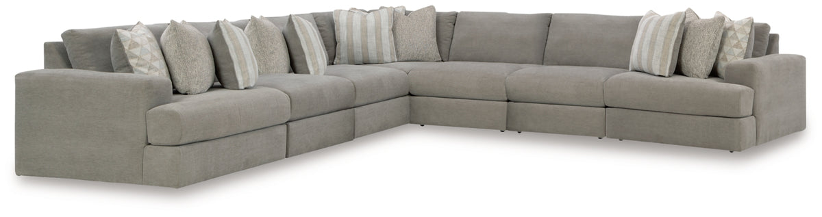 Avaliyah Ash 7-Piece Sectional from Ashley Furniture - Luna Furniture