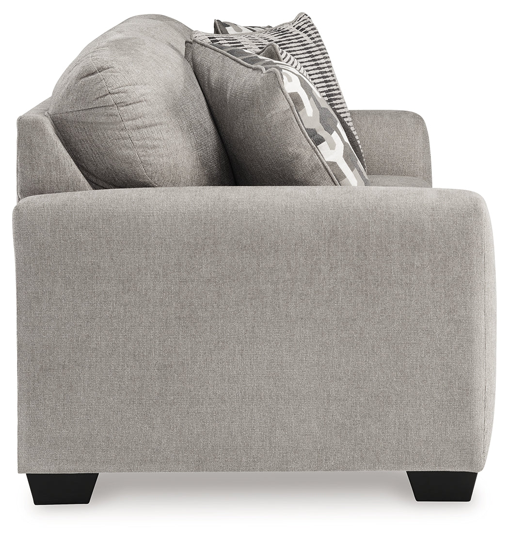 Avenal Park Sofa, Loveseat, Chair and Ottoman in Flannel from Ashley - Luna Furniture