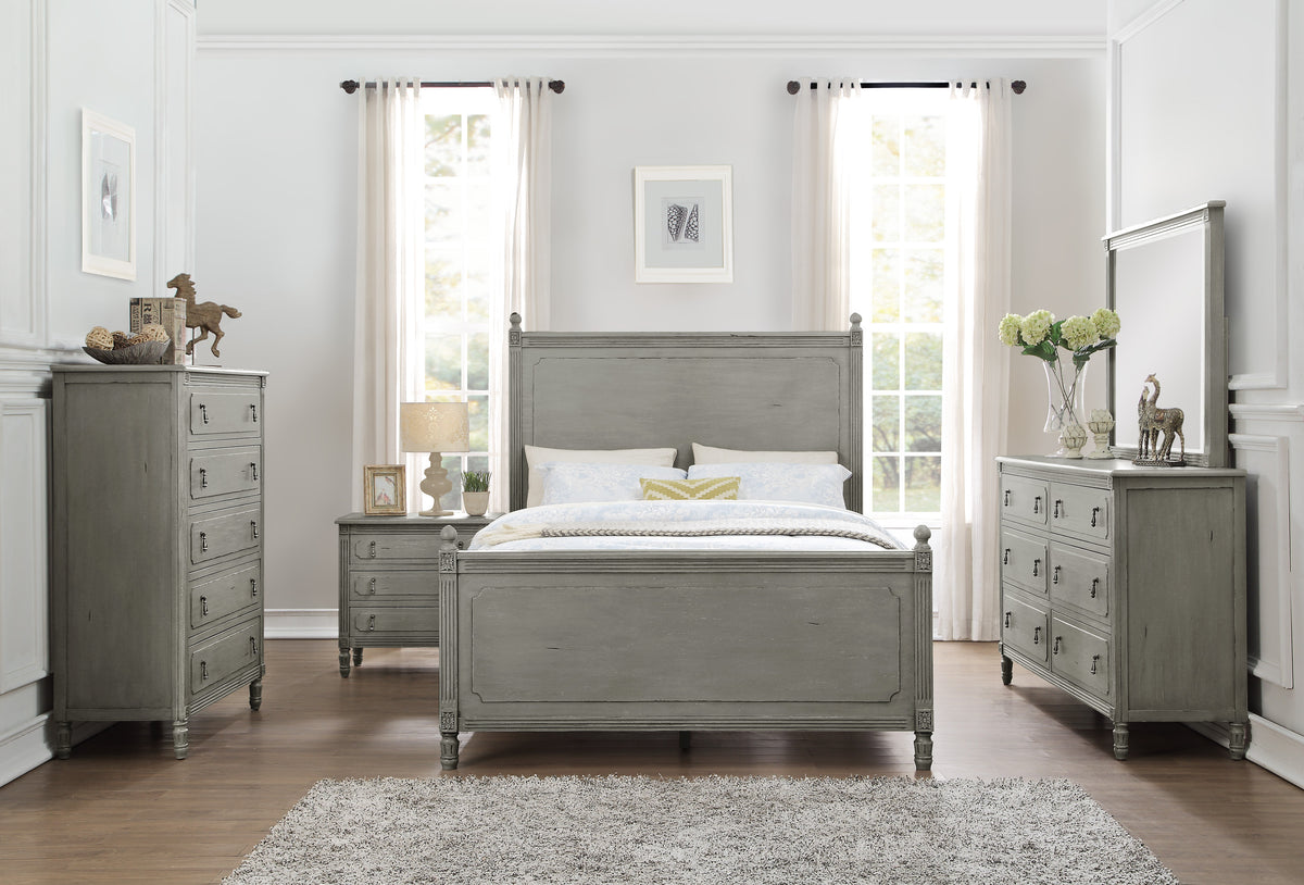 Aviana Antique Queen Bed from Homelegance - Luna Furniture