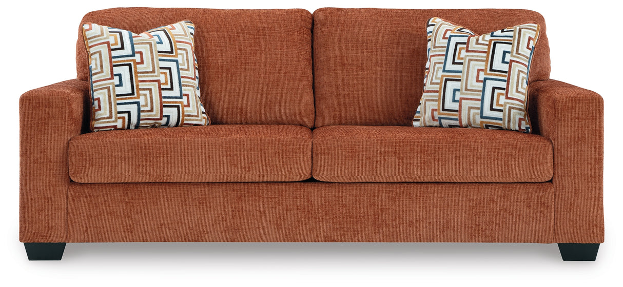 Aviemore Spice Queen Sofa Sleeper from Ashley Furniture - Luna Furniture