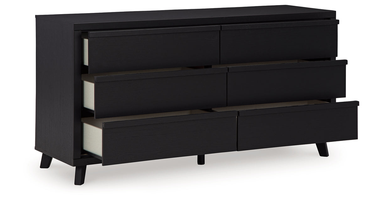 Danziar Queen Panel Bed, 2 Dressers and Nightstand from Ashley - Luna Furniture