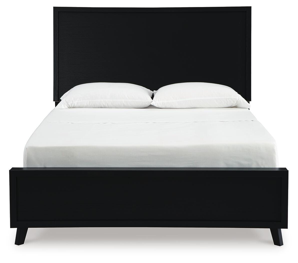 Danziar Black Queen Panel Bed and Dresser from Ashley - Luna Furniture