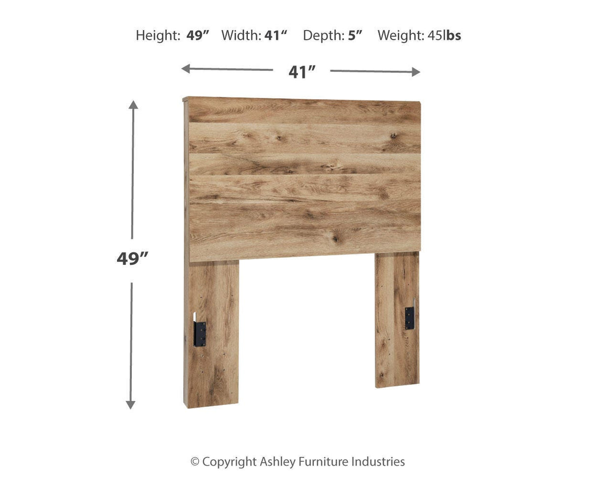 Hyanna Tan Brown Twin Panel Headboard, Dresser and Mirror from Ashley Furniture - Luna Furniture