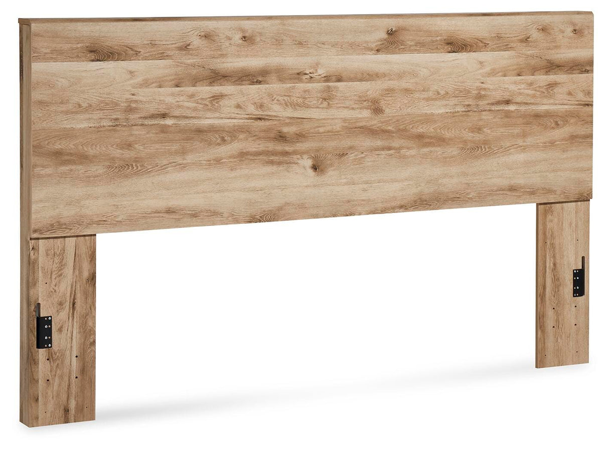 Hyanna Tan Brown King Panel Headboard, Dresser and Mirror from Ashley - Luna Furniture