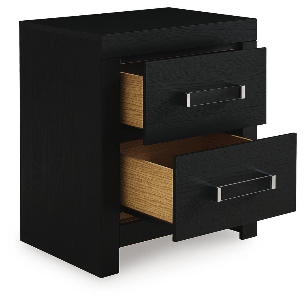 Maeling Queen Upholstered Panel Bed, Dresser and Nightstand from Ashley - Luna Furniture