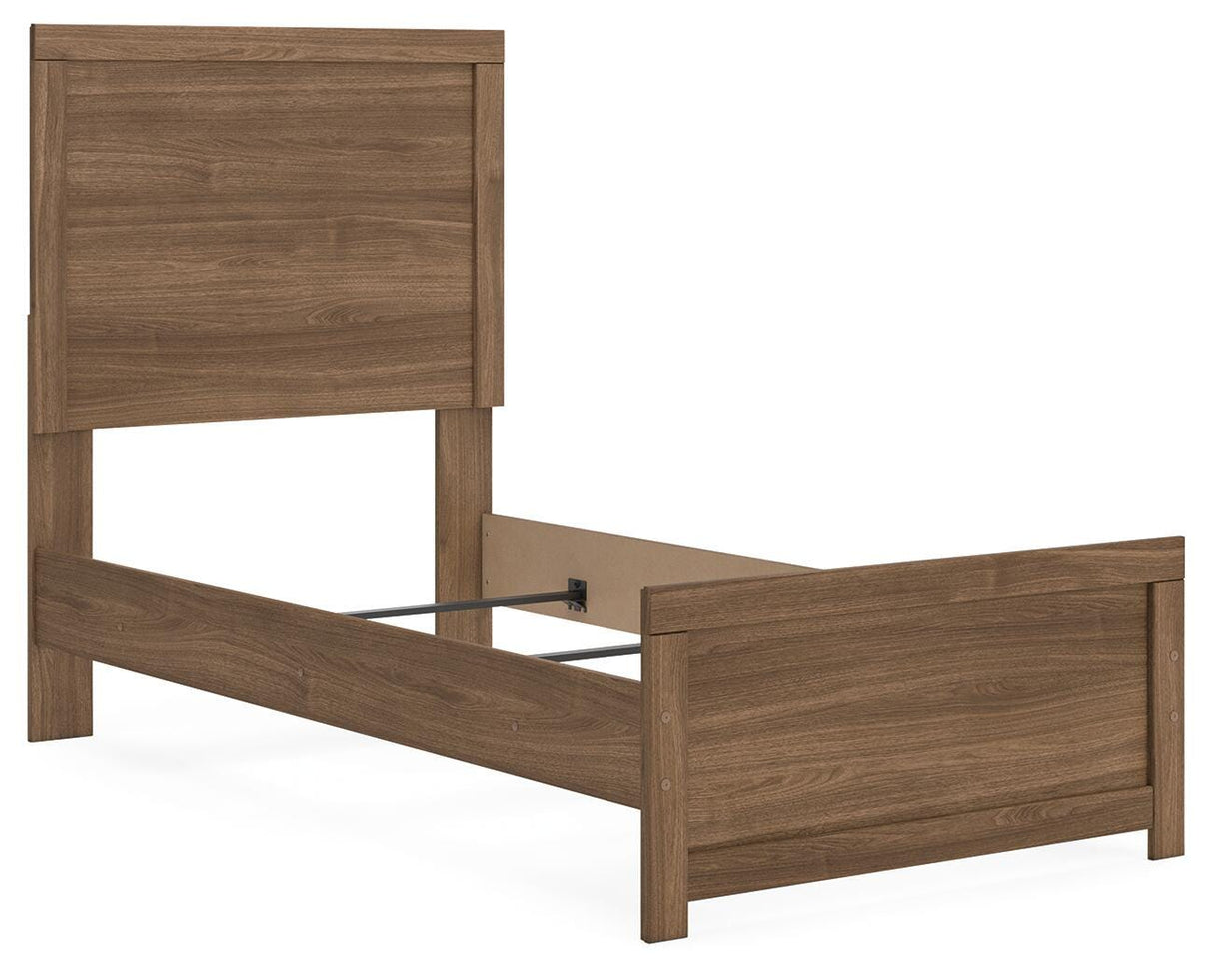 Broachmyn Aurburn Twin Panel Bed, Dresser and Mirror from Ashley Furniture - Luna Furniture