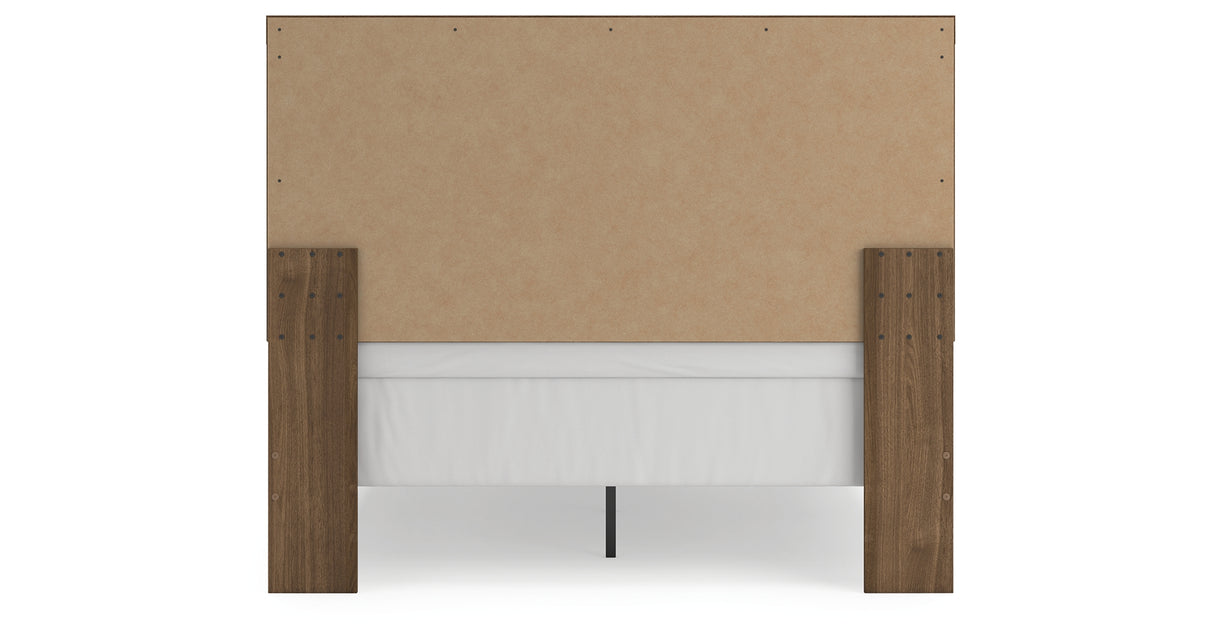 Broachmyn Auburn Queen Panel Bed, Dresser and Mirror from Ashley Furniture - Luna Furniture