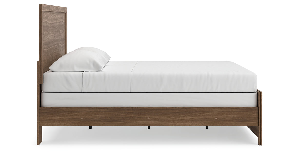 Broachmyn Brown Auburn King Panel Bed from Ashley - Luna Furniture