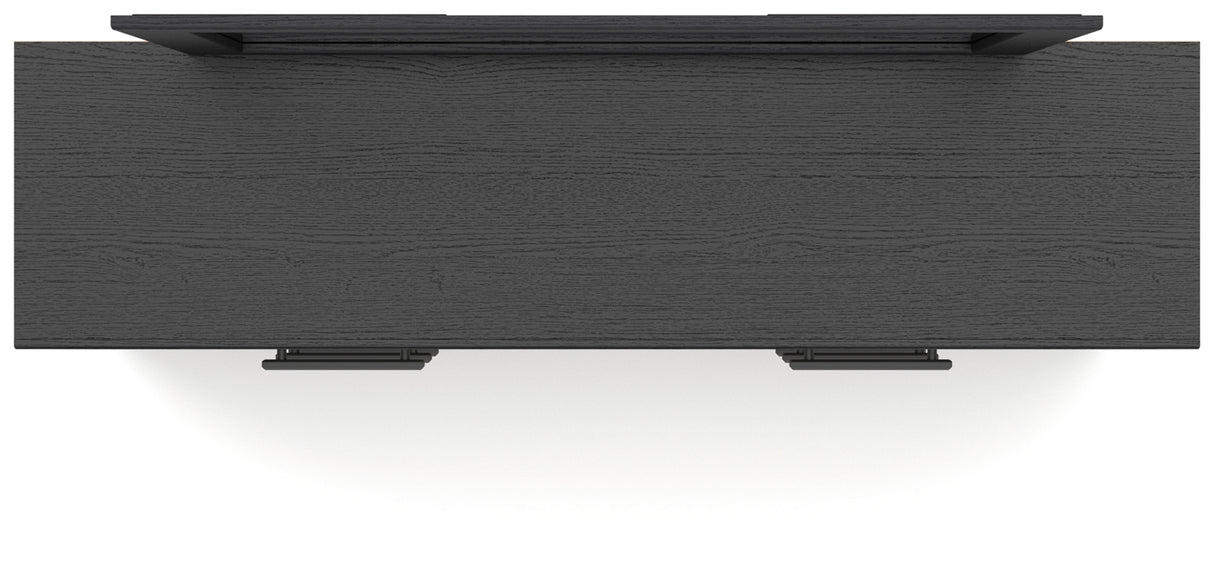 Broachmyn Black/Gray Twin Bookcase Bed, Dresser and Mirror from Ashley - Luna Furniture