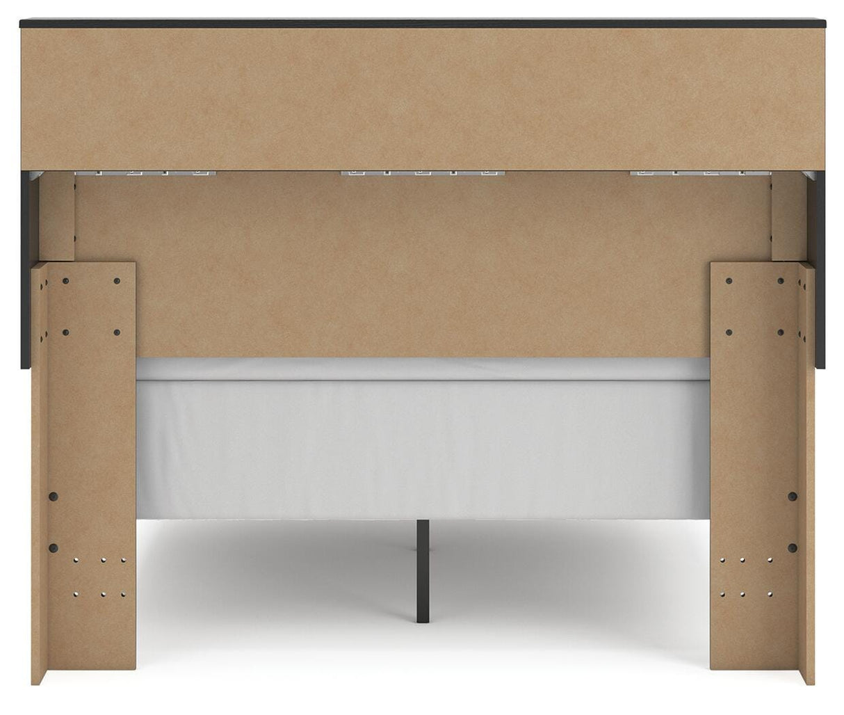 Broachmyn Black/Gray Full Bookcase Bed, Dresser and Mirror from Ashley - Luna Furniture