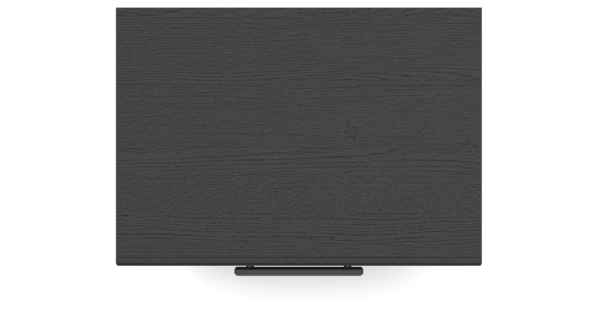 Broachmyn Black/Gray Queen Bookcase Panel Bed, Dresser, Mirror and Nightstand from Ashley Furniture - Luna Furniture