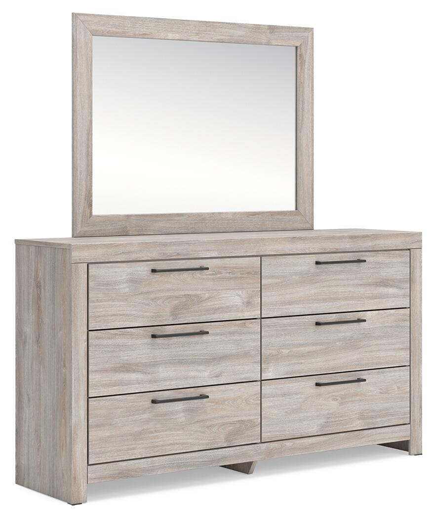 Broachmyn Gray Dresser and Mirror from Ashley Furniture - Luna Furniture