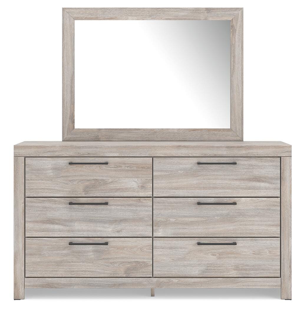 Broachmyn Gray Dresser and Mirror from Ashley Furniture - Luna Furniture