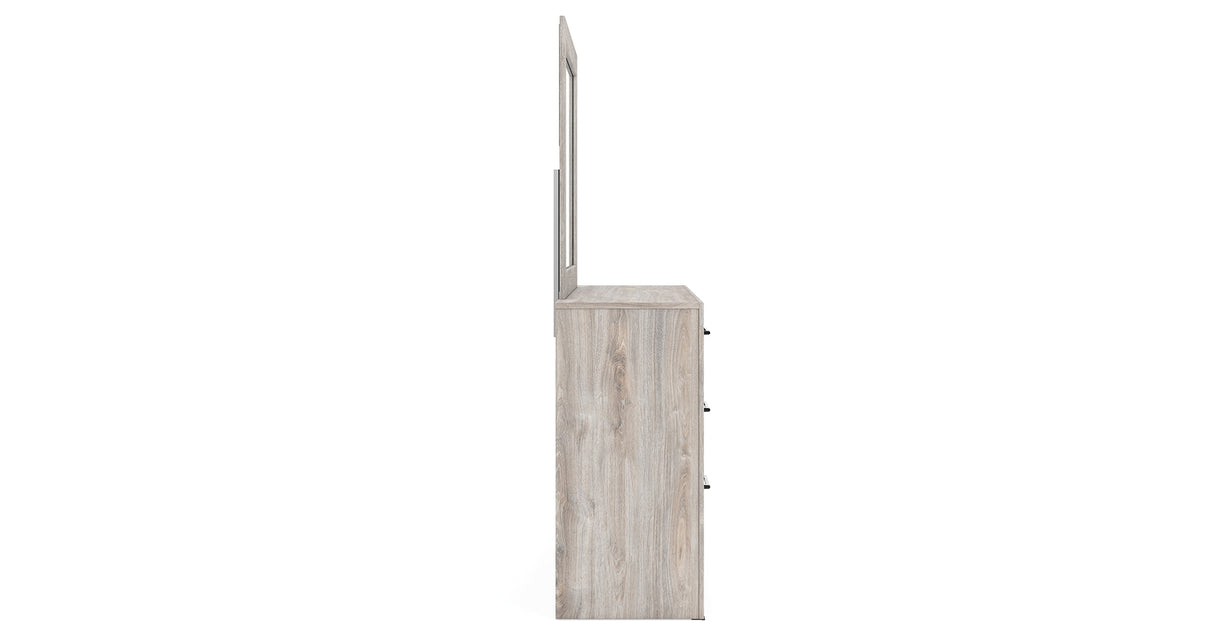 Broachmyn Gray Dresser and Mirror from Ashley Furniture - Luna Furniture