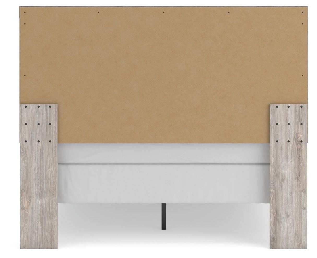 Broachmyn Gray Queen Panel Bed, Dresser and Mirror from Ashley Furniture - Luna Furniture