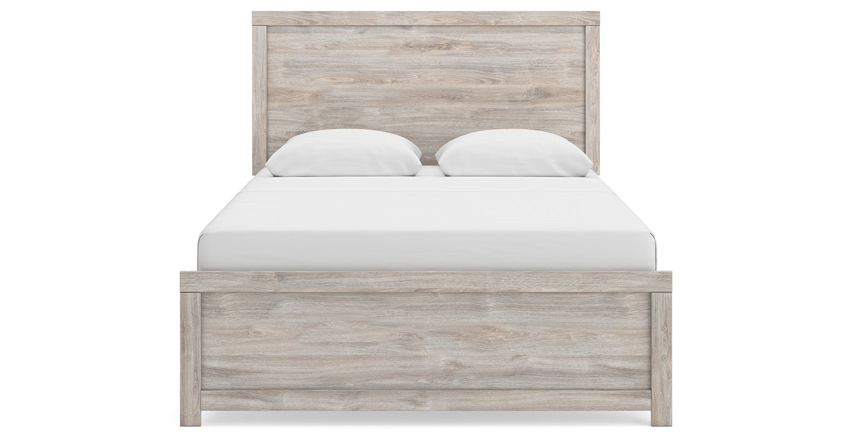 Broachmyn Gray Queen Panel Bed from Ashley Furniture - Luna Furniture