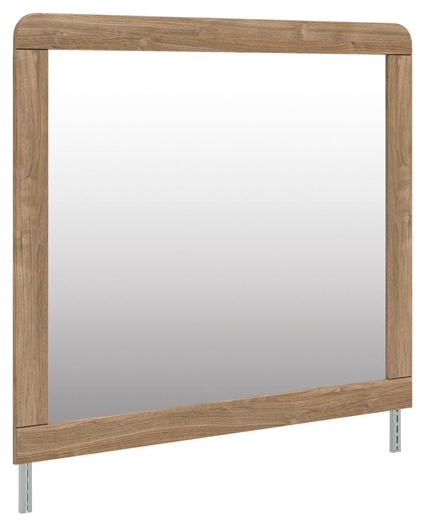 Gramburg Warm Natural Brown Bedroom Mirror from Ashley Furniture - Luna Furniture