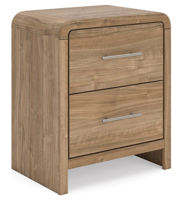 Gramburg Warm Natural Brown Nightstand