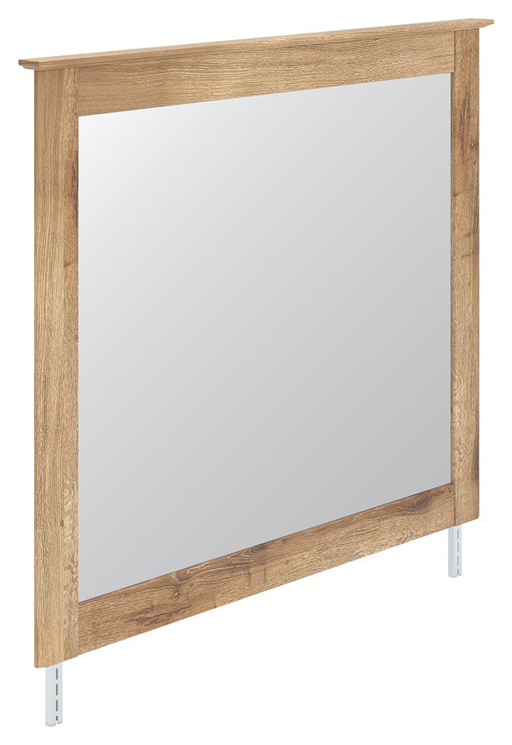 Makidern Tan Bedroom Mirror from Ashley - Luna Furniture