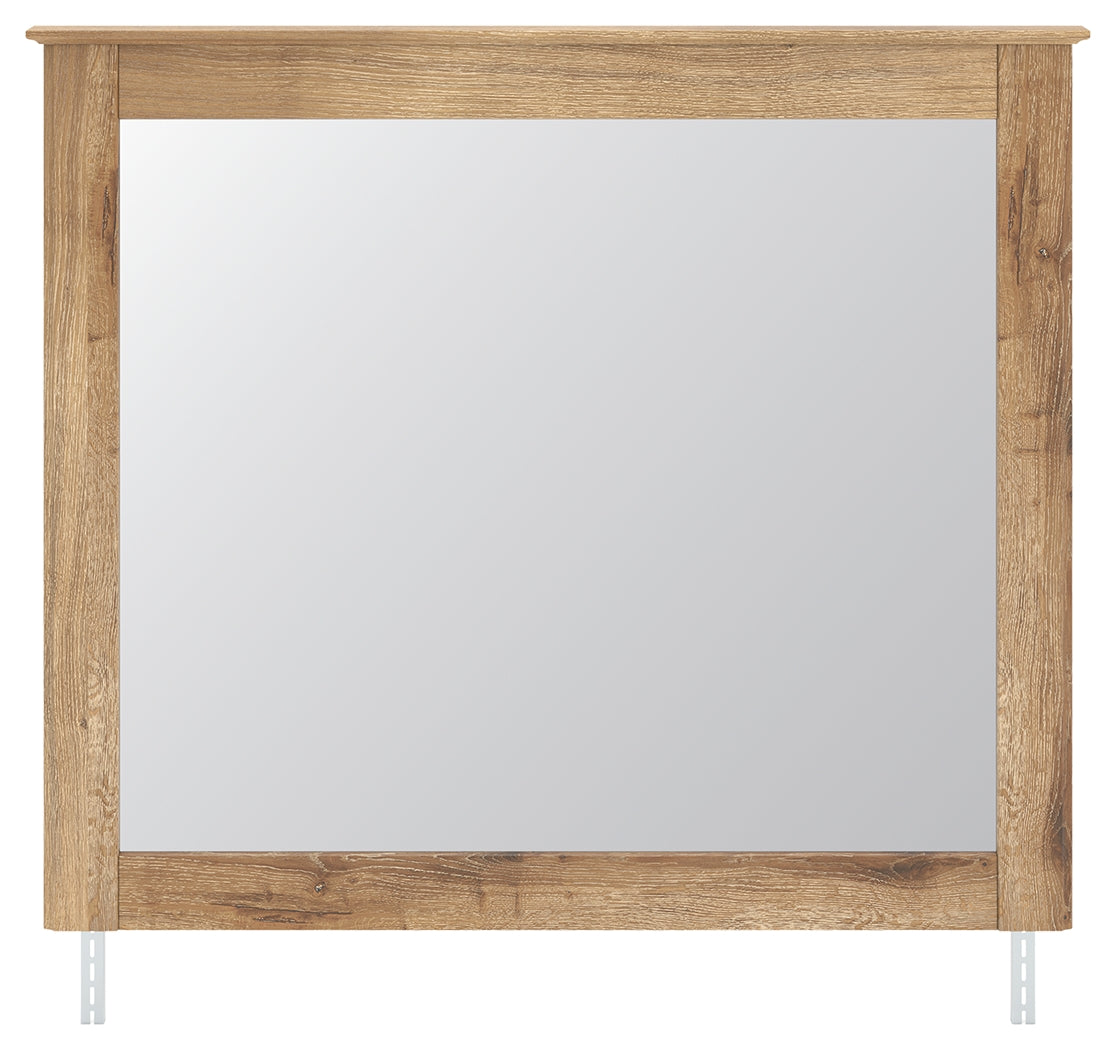 Makidern Tan Bedroom Mirror from Ashley - Luna Furniture